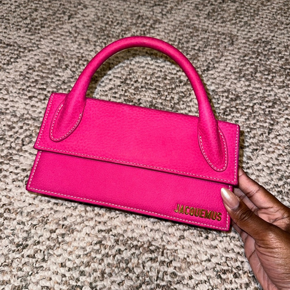 Pink Jacquemus Le Chiquito Long